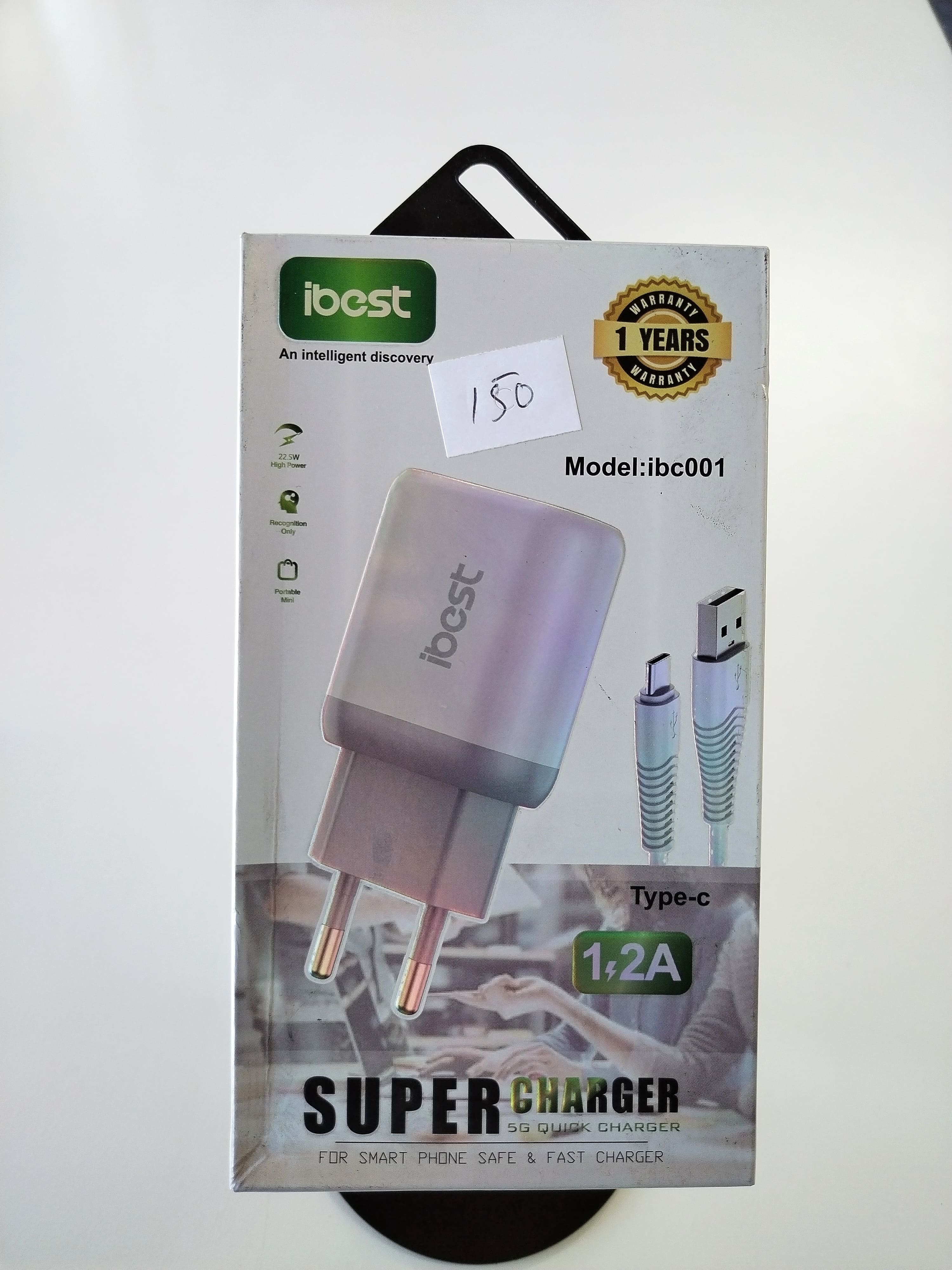 iBest 1.2A Complete Type-C Charger